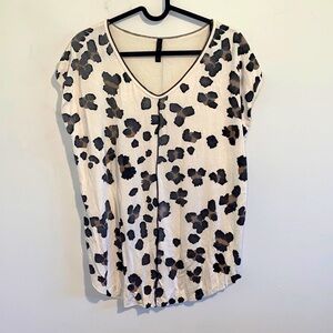 𝅺gypsy SKY Animal Print Soft Stretchy T Shirt